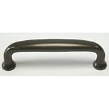 トップノブm1191 Dakota 3インチセンターにセンターハンドルキャビネット引き出し、 3 1/2"x9/16"x1 1/8" M1191 1
