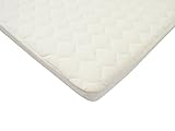 American Baby Company Organic Waterproof Quilted Pack N Play Playard Size Fitted Mattress Pad Cover,
