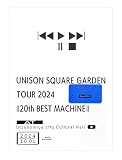 【外付け特典あり】 UNISON SQUARE GARDEN TOUR 2024「20th BEST MACHINE」 at Utsunomiya city Cultural Hall 2024.10.01 (BD盤)(Blu-ray+CD)(クリアマルチケース付)