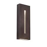 WAC Lighting WS-W5318-BZ Large 16-Inch Tao Outdoor Sconce by WAC Lighting