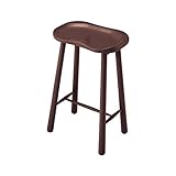 おしりにフィットするスツール ダークブラウン タイプ：ハイ