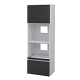 JK Alnair 鏡面レンジ台 60cm幅 FAL-0001DB