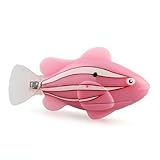Robo Electronic Pet Fish Clownfish with 2 Batteries Pink Kids Toy おもちゃ (並行輸入)