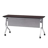 TOKIO NANホールディングテーブル パネル付 W1200×D450×H720mm NAN-1245P ローズ