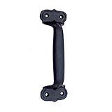 Adonai Hardware Calneh Black Antique Iron Door Pull