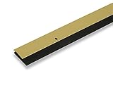 WJ Dennis & Company CP20537 Anodized Aluminum & Heavy Duty Neoprene Door Sweep, 1-3/4-Inch X 36-Inch