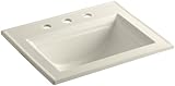 Kohler k2337 – 8-0 Memoirs self-rimming洗面所with Statelyデザイン 1.38 2337-8-47 1