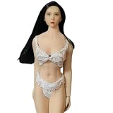 HiPlay 1/12 女性 フィギュア ドール 用 下着 ブラジャー+パンツ 服 衣装 TBLeagueボディに対応 （ホワイト）