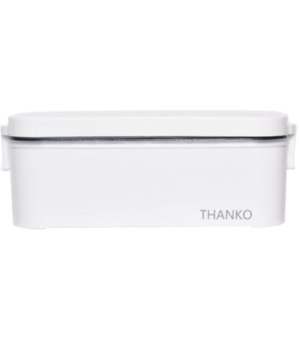 Amazon.co.jp: THANKO 弁当箱型炊飯器 1合炊き 蒸し調理 お弁当