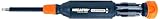Megapro 151ELEV-CH/OR Alloy Steel Hex Elevator Multi Bit 15 in 1 Screwdriver, 1-1/4 Hex Nut, 8-1/2 L