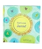 God Loves Personalized Book - Religious Gift おもちゃ (並行輸入)