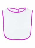 Rabbit Skins Infant Snap Bib, Raspberry, One Size by LAT Sportswear - Rabbit Skins [並行輸入品]