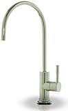 iSpring Water Filter Purifier Faucet European Style - Non Air Gap - Luxury Chrome [並行輸入品]