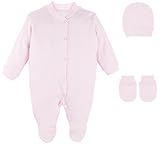 Lilax SLEEPWEAR ベビー・ガールズ カラー: ピンク