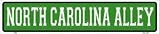 North Carolina AlleyメタルノベルティStreet Sign st-529