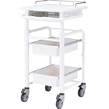 サンワサプライ カンチ式上下昇降電子カルテカート ホワイト RAC-HP101WN 代引不可