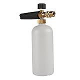 LTC 3000 PSI High Pressure Washer Gun, M22 Thread, 1/4" Quick Connector Compatible Snow Foam Lance, 