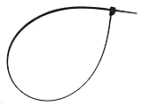 ナイロン結束バンド PA66 (7.2mm x 500mm 50本, 黒)