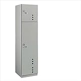 ダイケン　宅配ボックス　プッシュボタン錠タイプ　TBX-BB3型　Lユニット（前入前出し、スチール扉）