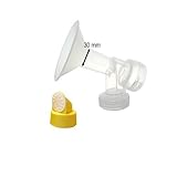 30 mm d'une seule pièce Extra Large Medela w / Valve et Membrane pour tire-lait Medela; comparateur 