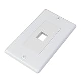 ネットメカニズム 端子1個用ブランクコンセント BFPMTW-DCR01-WH