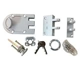 Guard Security 44861 Lock Jimmyproof 1 Cylinder Silver [並行輸入品]