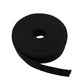 KUKU工房 アクリルテープ アクリルバンド 厚み2mm 厚手タイプ 5m巻 (幅32mm, ブラック)