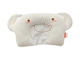 かわいい象柄コットンベビー枕形状防止フラットヘッド枕
