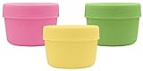 Green Sprouts Snack Cups - Sprout Ware - 6 Months Plus - Pink Assorted - 3 Pack