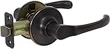 Callan KN5027 Newport Series Grade 3 Privacy Lever Set, Edged Bronze