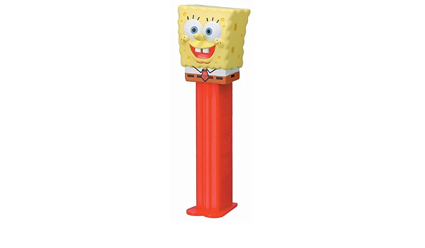 Amazon Pez ストラップホルダー スポンジ ボブ スポンジ ボブ Red アニメ 萌えグッズ 通販