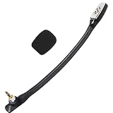 交換用3.5mmマイク Astro A40 & A40 TRゲーミングヘッドセットに対応 ノイズキャンセリングマイク