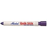 LACO Markal 工業用マーカー 「クイック・スティック」 紫 61073