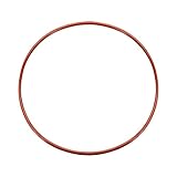 uxcell シリコーン製O型リング 155mmx148mmx3.5mm VMQ シール リング シール ガスケット レッド