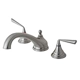 Kingston Brass KS5538ZL Silver Sage ADA Roman Tub Filler, Satin Nickel [並行輸入品]