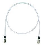 パンドウイット シールド LANケーブル Cat6A プロ仕様 7m ライトグレー STP6X7MIG