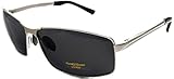 Fankglasses 偏光スポーツサングラスと釣りのために（シルバーグレー）
