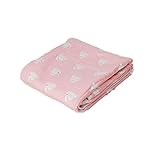 Miracle Baby（ミラクル ベビー）6重 ジャカード ガーゼバスタオル　6レイヤー ベビー モスリン ブランケット（多機能）6 Layers Baby Muslin Blanket　コットン1