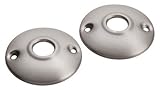 Belwith製品1141-snソリッド真鍮交換ロゼット、サテンニッケル、2 - Pack 1 1141-SN