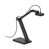 IPEVO 書画カメラ V4K PRO 120 視野角120°F0V 広角レンズ 800万画素 4K（UHD） USB接続 LEDライト 全指向性マイク A3サイズ対応