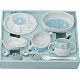 『出産祝 お食い初め 食器などに人気の商品』　　ミッフィー　my First miffy　ベビー食器セット　ブルー