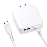 ホワイトナッツ スマホ 充電器 TYPE-C USBポート付き 合計出力3.4A ケーブル1.5ｍ ACアダプター