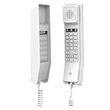 Grandstream GHP610 コンパクトIP電話機 ホテルフォン 2-SIP PoE対応 白 [国内正規品]