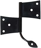 ブラックメタルRat TailヒンジキッチンキャビネットColonial国プリミティブホーム飾り