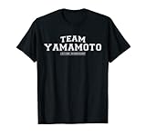 山本チーム|誇り高き家族名 苗字ギフト Tシャツ