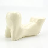 RaiFu 鉢植え　ミニ　セラミック　磁器　盆栽　草　人形　ヘア　マンプ　ラント　デスク　装飾　ホワイト 跪いて