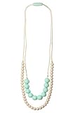 Mama & Little - Deila Silicone Teething Necklace - Sweet Mint by Mama & Little [並行輸入品]