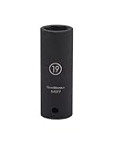 Gearwrench 84577N 1/2 Drive 6 Point Deep Impact Metric Socket 19mm [並行輸入品]