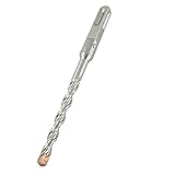 uxcell コンクリートドリルビット　　フォーロの字型シャンク　8 x 150mm　金属