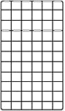 スチールラックのキタジマ ネット1枚セット 40×60cm 取付金具付 ブラック